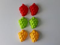 Форма силіконова кондитерська для випікання печива Виноград у наборі з 6 штук 8,5*5,5 cm