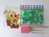 Набір вирубок для мастики Кондитерський набір для виготовлення квітів 25 штук