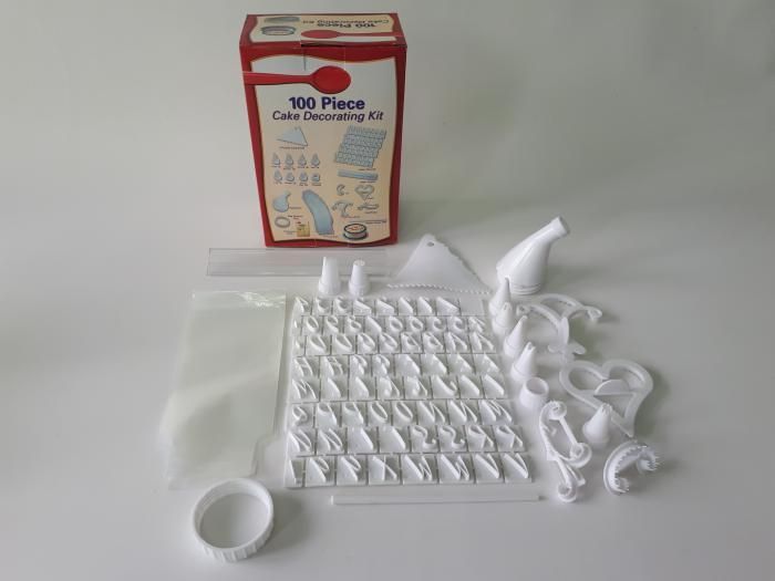 Кондитерський набір інструментів для декорації та прикраси тортів 100 Piece Cake Decoration Kit