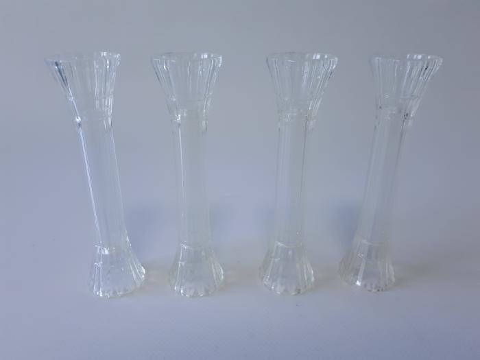 Набір пластикових колон для багатоярусного торта 4 штуки L 13 cm D 3 cm