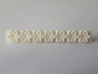 Вирубка кондитерська пластмасова для оборки L 15cm; w 2,3 cm