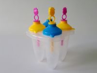 Форми для морозива пластикова в наборі 4 штуки Форми для фруктового льоду L 10 см