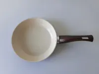 Сковорода з  антипригарним керамичним покриттям D 26 cm H 6 cm L 46 cm браун
