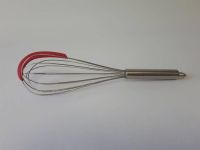 Вінчик кулінарний кондитерський з нержавійки професійний для збивання яєць крему і тіста L 30 cm