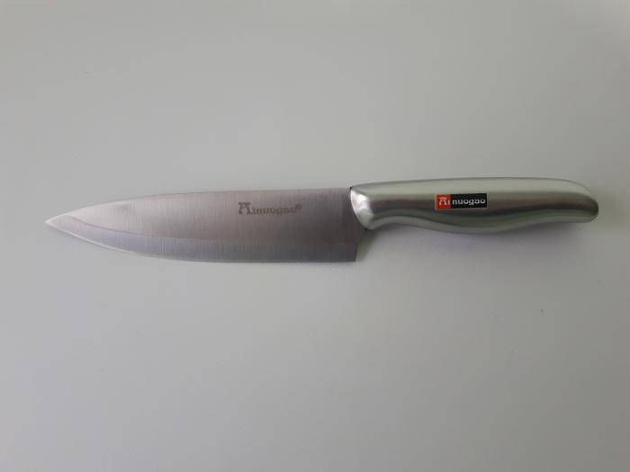 Ніж кухонний універсальний металевий L 27 cm лезо 15,5 cm Кухонні ножі та підставки