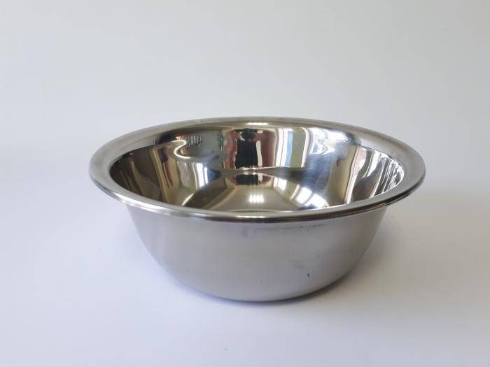 Миска кухонна з неіржавкої сталі глибока D 20,5 cm H 7 cm 1,5 літра для їдальні Нержавійка