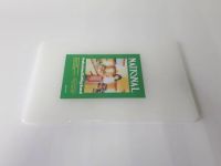 Дошка обробна пластикова професійна товста біла велика кухонна для обробки м'яса 40*25 cm t=1 см