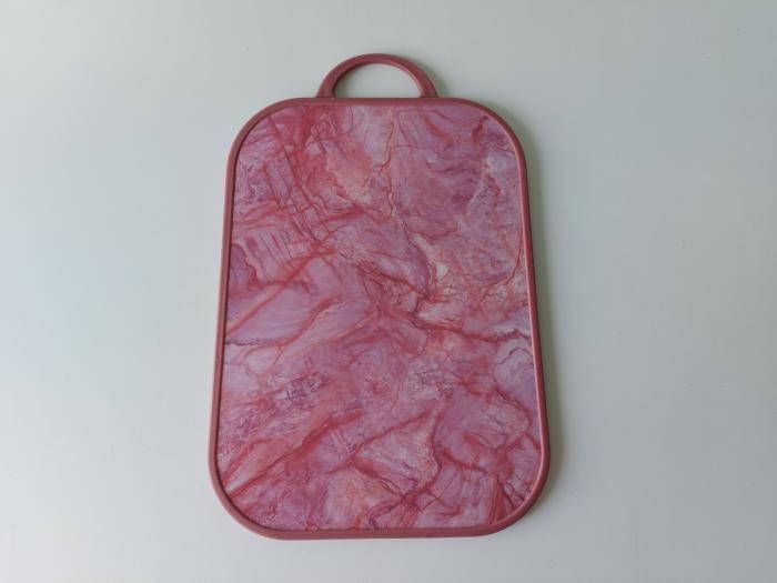 Дошка обробна пластикова прямокутна кухонна для нарізування овочів та продуктів 34*25 cm для кухні