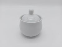 Цукорниця керамічна біла для кафе D 8 cm H 7 cm 250 мл