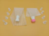 Мішок кондитерський силіконовий багаторазовий для крему 2 шт з пластмасовими насадками 8 шт L 26 cm W 14 cm