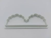 Вирубка кондитерська для мастики оборки тіста та торта пластикова Катер для кондитера 14*5 