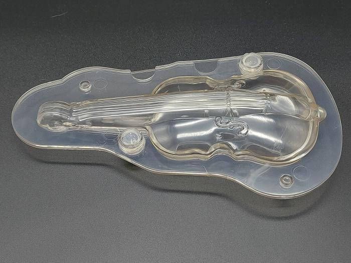 Полікарбонатна форма для шоколаду 3D Скрипка L 19 сm
