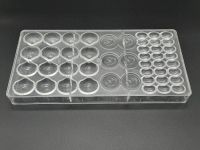 Полікарбонатна форма для шоколадних цукерок і шоколаду 27,5 * 13,5 cm