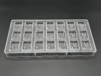 Полікарбонатна форма для шоколадних цукерок і шоколаду 27,5 * 13,5 cm №2