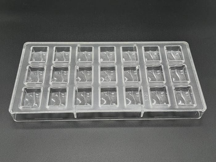 Полікарбонатна форма для шоколадних цукерок і шоколаду 27,5 * 13,5 cm №2