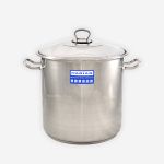 Кастрюля глубокая нержавеющая сталь ARIAN 11 литров 24х24 см