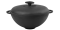 Кастрюля WOK с крышкой чугунная Ситон d=300 мм, объём 5,5 л