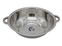 Друшляк з нержавіючої сталі Сито нержавіюча сталь з двома ручками D 30 cm H 9,5 см