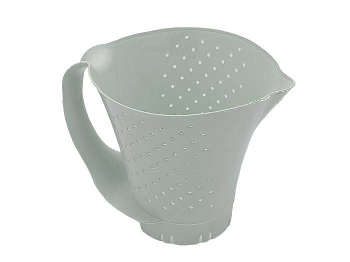 Кружка-сито друшляк DS-2503 пластикова перфорована D 14 cm H 13 cm В наявності