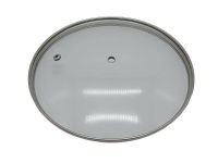 Кришка скляна для сковорідки без ручки D 24 cm