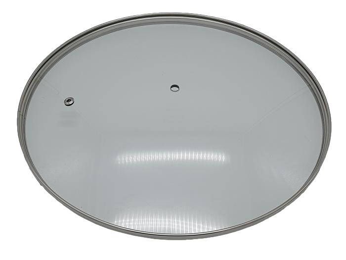 Кришка скляна для сковорідки без ручки D 22 cm