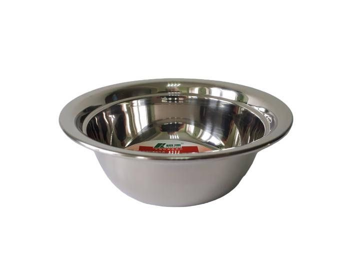Миска кухонна з нержавіючої сталі глибока для їдальні нержавіюча сталь вищий сорт D 22 cm H 7 cm 1,4 літра