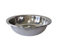 Миска кухонна з нержавіючої сталі глибока для їдальні нержавіюча сталь вищий сорт D 20 cm H 6,5 cm 1,1 літра