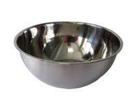 Миска кухонна з нержавіючої сталі глибока для їдальні нержавійка D 30 cm H 13,5 cm 6,1 літра