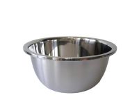 Миска кухонна з нержавіючої сталі глибока матова D 24 cm H 9,5 cm 1,9 літра для їдальні Нержавіюча сталь