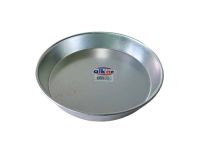 Деко алюмінієве кругле Форма для випікання та запікання в духовці алюмінієва D 26,5 cm H 5 см