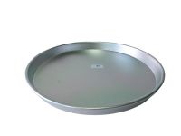 Деко алюмінієве кругле Форма для випікання та запікання в духовці алюмінієва D 38,5 cm H 5 см