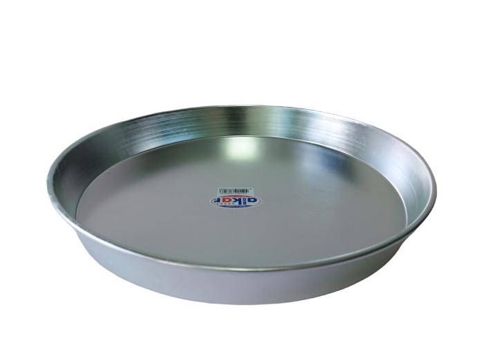 Деко алюмінієве кругле Форма для випікання та запікання в духовці алюмінієва D 41 cm H 5 cm