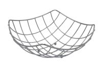 Фруктівниця з нержавіючої сталі Ваза для фруктів з нержавіючої сталі 24*24 cm H 10 cm