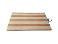 Бамбукова обробна кухонна дошка для нарізки овочів та продуктів прямокутна маленька Бамбук 26*16 cm
