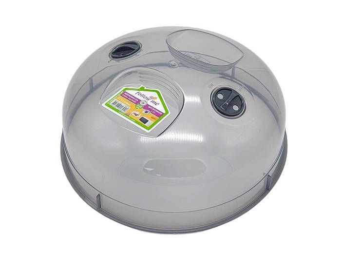 Кришка ковпак для мікрохвильової печі з клапаном Bursev Кришка для холодильники та мікрохвильові печі СВЧ D 25 cm