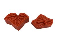 Вайнер для мастики та флористики силіконовий кондитерський Кленовий лист L 7