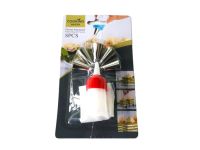 Мішок кондитерський силіконовий багаторазовий для крему з металевими насадками 6 штук