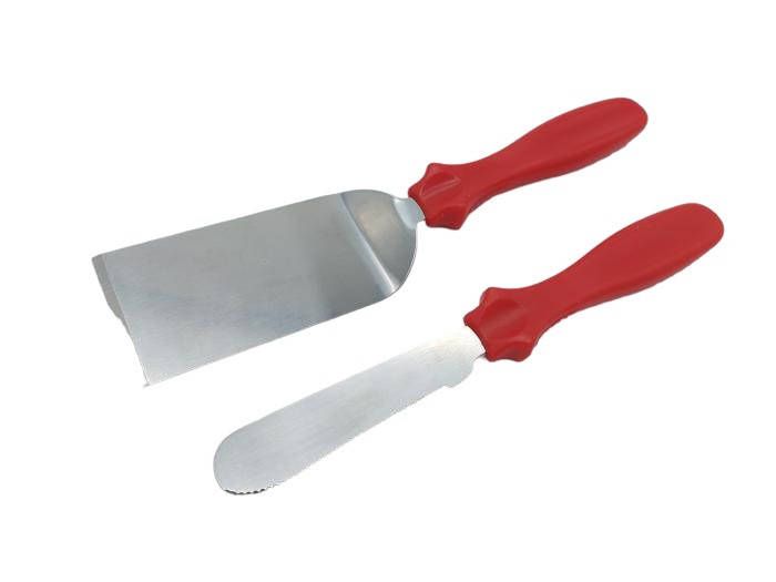 Набір кондитерський для торта лопатка та ніж з нержавіючої сталі 23 / 21 cm