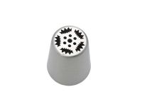 Насадка кондитерська для крему та прикрашання тортів Тюльпан великий малайзійський №33 D 3,8 / 2,5 cm H 4,2 cm