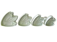 Набори кондитерських плунжерів для мастики та печива пластиковий Тюльпан 4 штуки