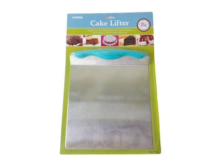 Шпатель лопатка широка для перенесення торта металева 20 * 20,5 cm