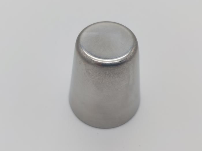 Чарка з нержавіючої сталі для шотів Стопка металева нержавійка для горілки D 3,7 cm H 4,5 cm 30 мл