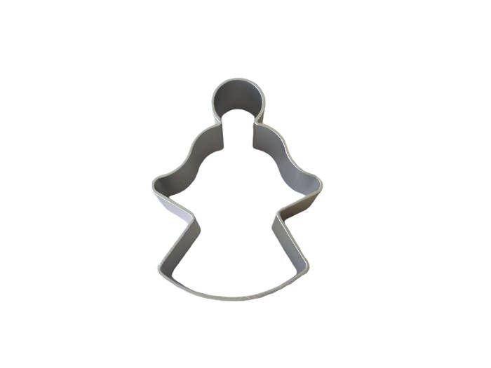 Форма для випікання печива каттер Вирубка металева Ангелочок 7*9,5 cm H 2,3 cm