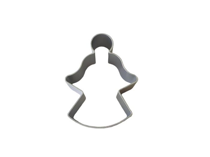 Форма для випікання печива каттер Вирубка металева Ангелятко 7 * 9,5 cm H 2,3 cm