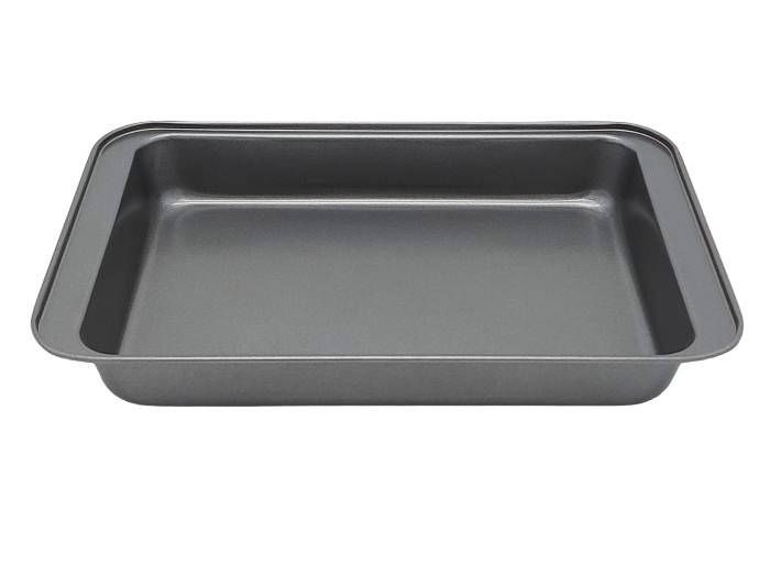 Форма для випічки пирога в духовці прямокутна Деко для запікання з тефлоновим покриттям 32 * 22 cm