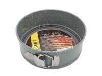 Форма роз'ємна для випічки торта і пирога кругла металева зі знімним дном D 18,5 cm H 7 cm