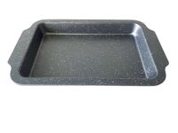 Форма для випічки пирога в духовці прямокутна Деко для запікання з тефлоновим покриттям 36*23*3,5 cm