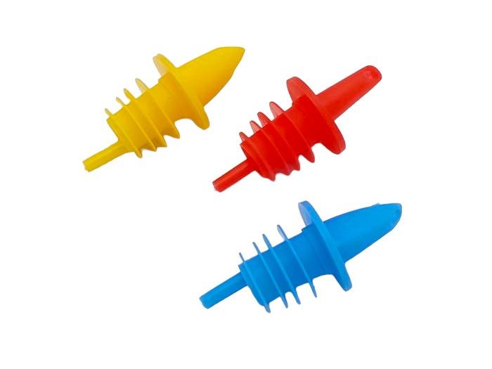 Пробка гейзер з дозатором для винної пляшки Корок для вина і шампанського багаторазовий пластиковий набір 3 шт