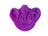 Форма силіконова кондитерська для випічки пирога або торта Мишка 2*19*4 cm