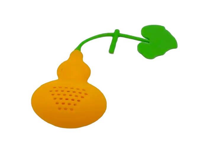 Ситечко для заварювання чаю силікон Силіконове ситечко для заварки чаю Груша для чаю Фрукти L 13,5 cm D 5 cm
